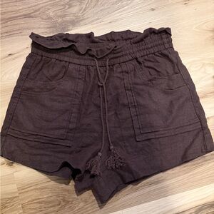 House of Harlow Women's Brown Casual Shorts